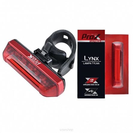 LAMPA TYŁ PROX LYNX COB LED 30 Lm USB